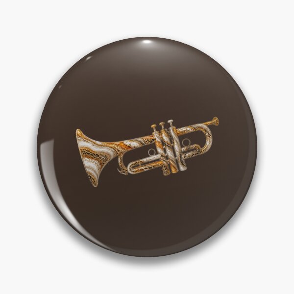 Item preview, Amber Geode Trumpet – Luxury Fluid Marble Abstract Art designed and sold by annenambiro.