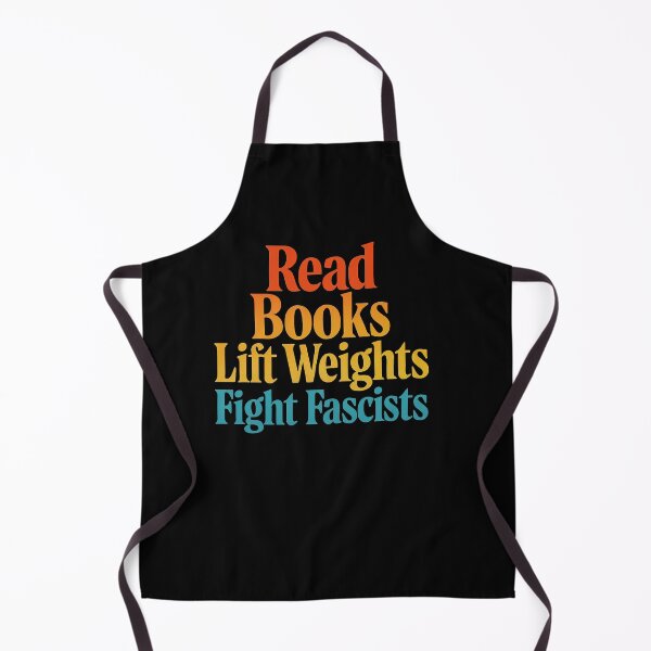 Item preview, Read Books Lift Weights Fight Fascists Typography designed and sold by SiarheiYur.