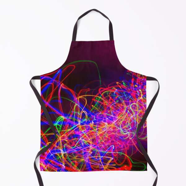 Item preview, Electric Love vibrant colourful fairy light trails - by heidiannemorris  designed and sold by FOLK ART FUSION by heidiannemorris.