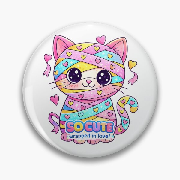 Item preview, Cute Wrapped Cat Essential T-Shirt Kawaii Kitty designed and sold by SoftSproutstu.