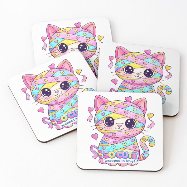 Item preview, Cute Wrapped Cat Essential T-Shirt Kawaii Kitty designed and sold by SoftSproutstu.