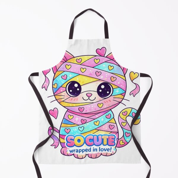 Item preview, Cute Wrapped Cat Essential T-Shirt Kawaii Kitty designed and sold by SoftSproutstu.