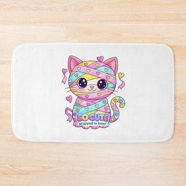 Item preview, Cute Wrapped Cat Essential T-Shirt Kawaii Kitty designed and sold by SoftSproutstu.