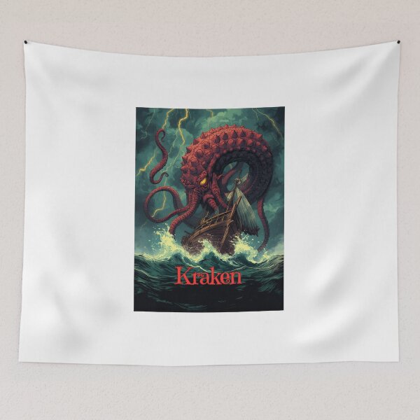 Item preview, Kraken  designed and sold by LiveAmongstUs.