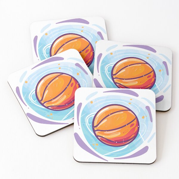 Item preview, Futuristic Basketball Planet Artistic Whimsical Sports Design designed and sold by DesignArtist.ia.