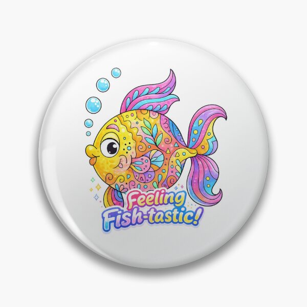 Item preview, Feeling Fish Tastic Essential T-Shirt Funny Fish designed and sold by SoftSproutstu.