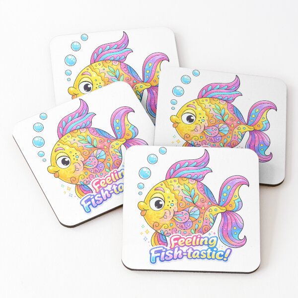 Item preview, Feeling Fish Tastic Essential T-Shirt Funny Fish designed and sold by SoftSproutstu.