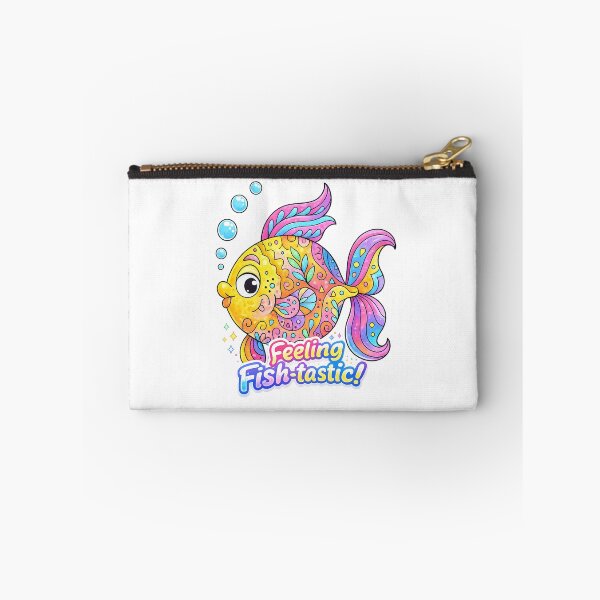 Item preview, Feeling Fish Tastic Essential T-Shirt Funny Fish designed and sold by SoftSproutstu.