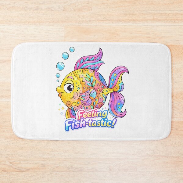 Item preview, Feeling Fish Tastic Essential T-Shirt Funny Fish designed and sold by SoftSproutstu.