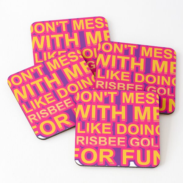 Item preview, Don'T Mess With I Like Doing Frisbee Golf For Fun designed and sold by TheIconSmith.