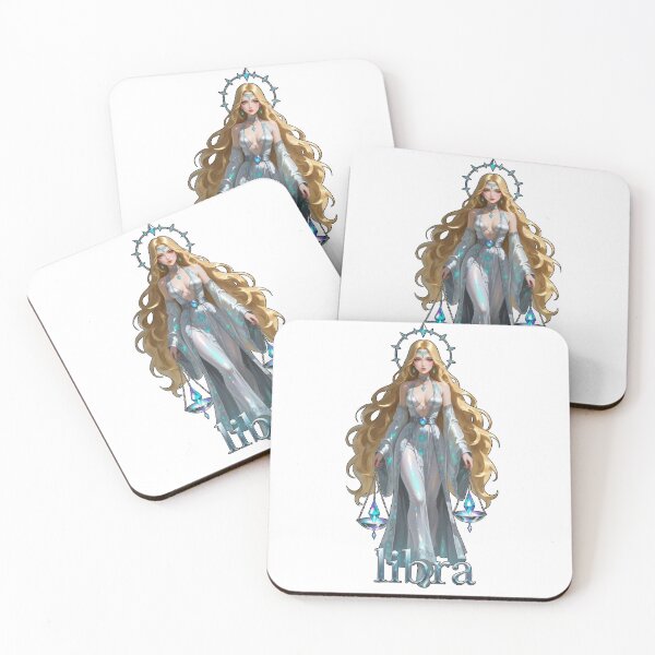 Item preview, Themistra the Libra Goddess | Light-Born Harmonizer of Justice & Balance designed and sold by Joammiyon.
