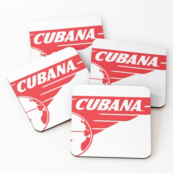 Item preview, Cubana Airlines Havana Cuba Vintage Logo designed and sold by RetroAviation.