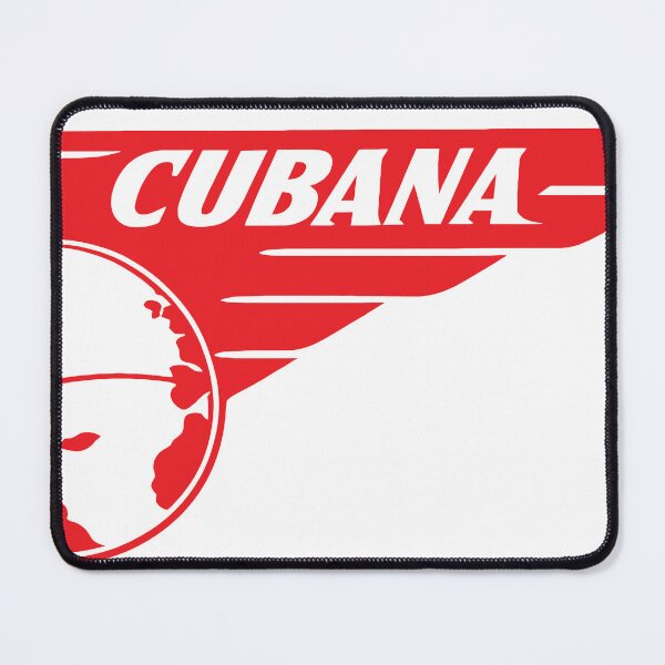 Item preview, Cubana Airlines Havana Cuba Vintage Logo designed and sold by RetroAviation.