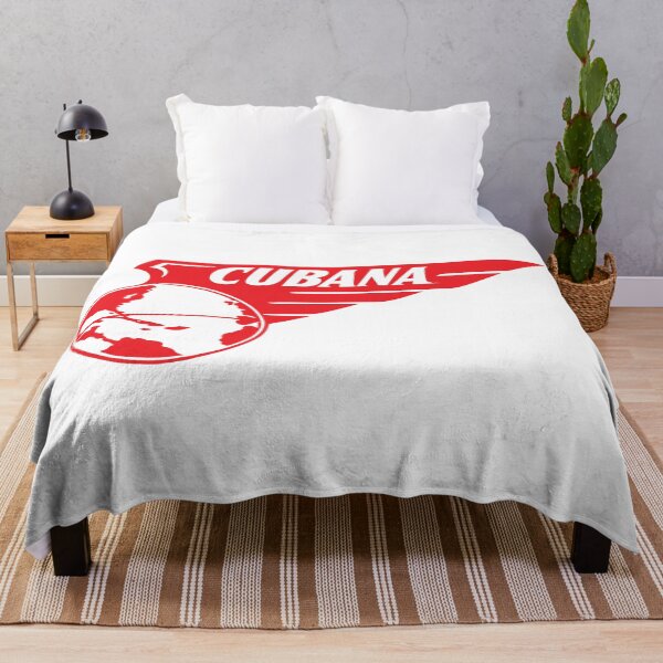 Item preview, Cubana Airlines Havana Cuba Vintage Logo designed and sold by RetroAviation.