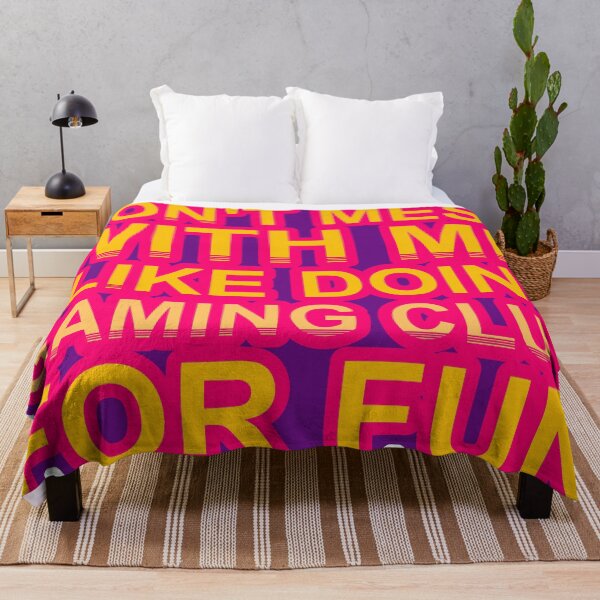Item preview, Don'T Mess With I Like Doing Gaming Club For Fun designed and sold by TheIconSmith.
