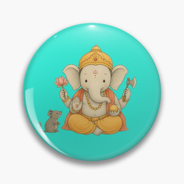 Item preview, Ganesh The Hindu God in. the style of Babar the elephant  designed and sold by bluefrog.