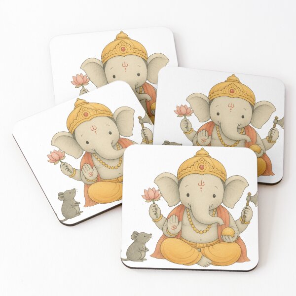 Item preview, Ganesh The Hindu God in. the style of Babar the elephant  designed and sold by bluefrog.