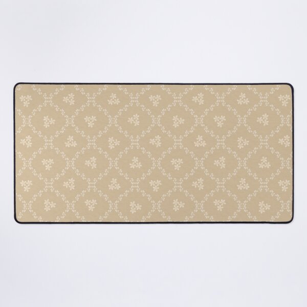 Item preview, Cream colored Floral Lattice Watercolor Texture Cottagecore Quilt Fabric designed and sold by Designs by christel_treiber.