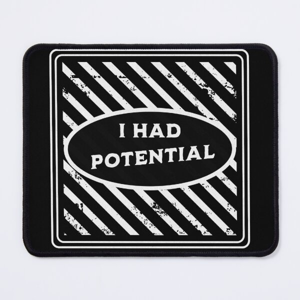Item preview, I Had Potential Funny Relatable Burnout Humor Shirt designed and sold by TreeDoPrints.