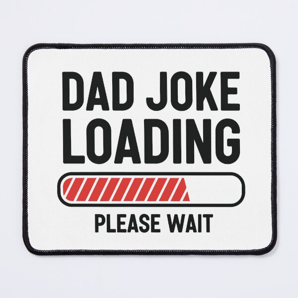 Item preview, Dad Joke Loading Funny Typography T-Shirt Gift for Fathers designed and sold by Fashotic Duke.