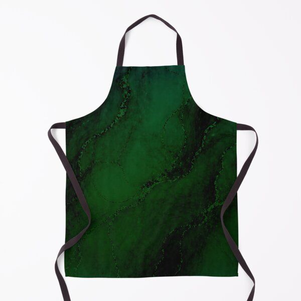 Item preview, Emerald Green Marble A-Line Dress designed and sold by IntelliMindDesigns.