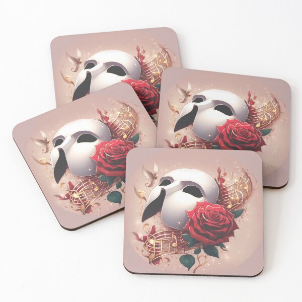 Item preview, Phantom of The Opera in Rose Gold designed and sold by NerdiPop.
