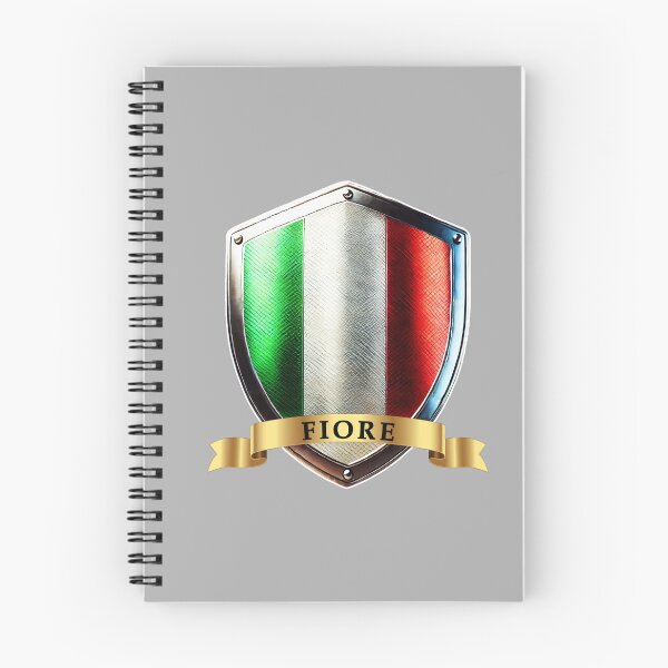 Item preview, Fiore Italy Family Name Shield designed and sold by Highlandkings.