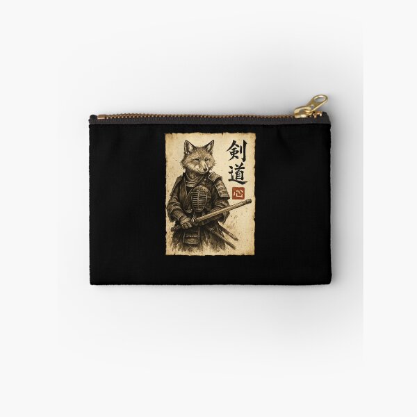 Item preview, Wolf Samurai Warrior Ink Illustration designed and sold by SiarheiYur.