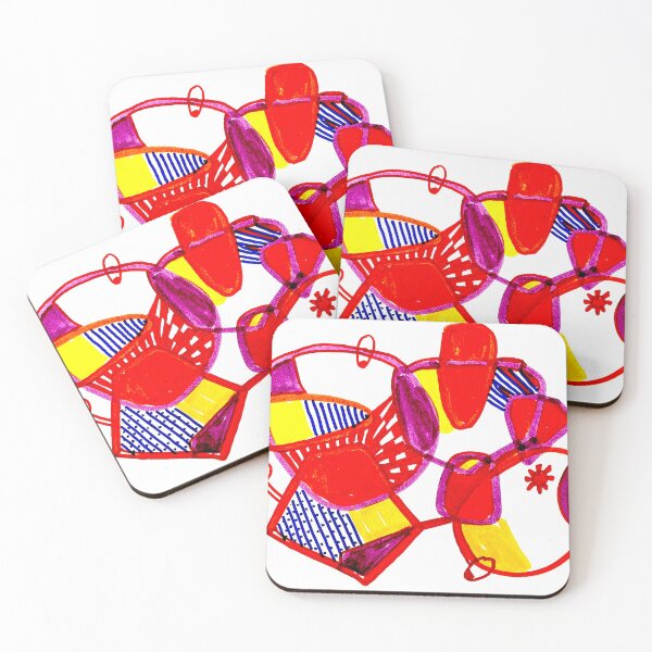 Item preview, red abstract designed and sold by Tereza Pilar  Art.