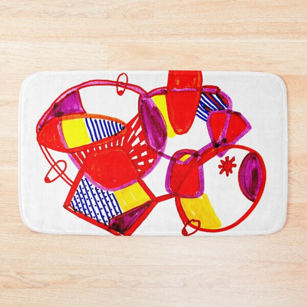 Item preview, red abstract designed and sold by Tereza Pilar  Art.