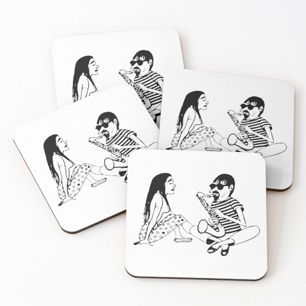 Item preview, Beatnik Couple designed and sold by Logo-A-GoGo.