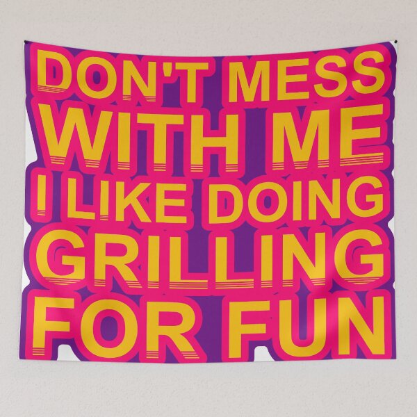Item preview, Don'T Mess With I Like Doing Grilling For Fun designed and sold by TheIconSmith.