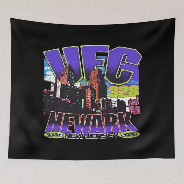 Item preview, UFC 328 Neon Skyline designed and sold by JeyVel.