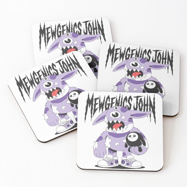 Item preview, Mewgenics John | Dark Grotesque Cartoon Character | Weird Humor Aesthetic Sticker designed and sold by inkfusionhub99.