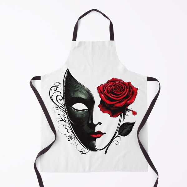 Item preview, Phantom of The Opera Red and Black Mask designed and sold by NerdiPop.
