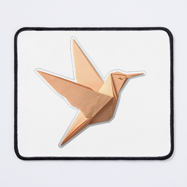 Item preview, Cute Origami Bird – Kawaii Veterinary Bird Lover Sticker | Minimal Pastel Bird Design designed and sold by Bettybee00.