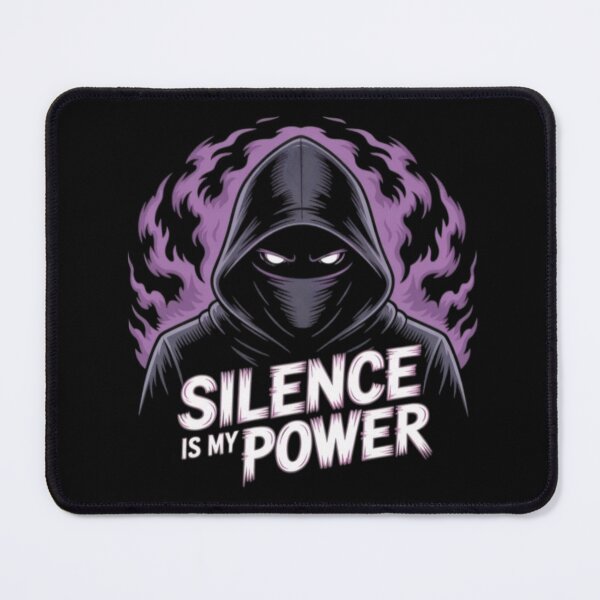 Item preview, Silent Is My Power Aesthetic Streetwear Graphic Design designed and sold by Art Bloom Studio.