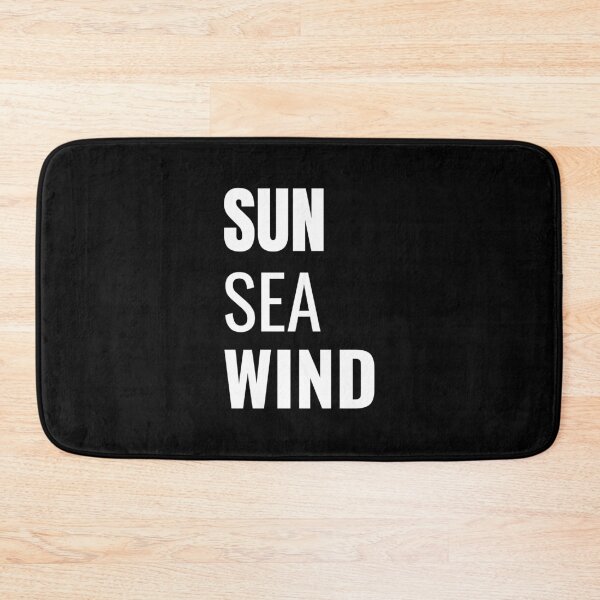 Item preview, Sun Sea Wind (White) designed and sold by ShipCrewNation.