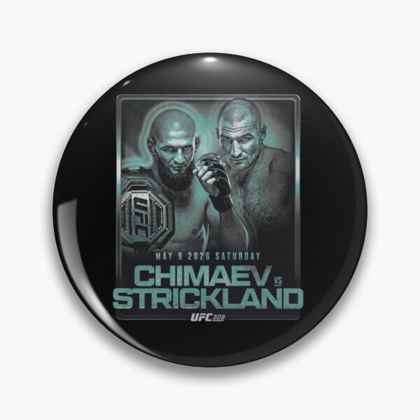 Item preview, Khamzat Chimaev Vs Sean Strickland UFC 328 Match designed and sold by JeyVel.