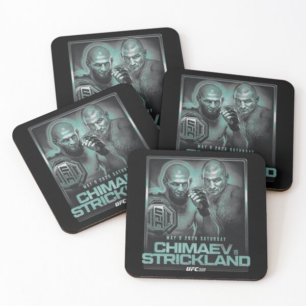 Item preview, Khamzat Chimaev Vs Sean Strickland UFC 328 Match designed and sold by JeyVel.