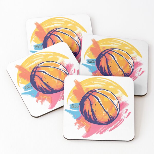 Item preview, Dynamic Basketball Abstract Paint Splash Artistic Illustration designed and sold by DesignArtist.ia.