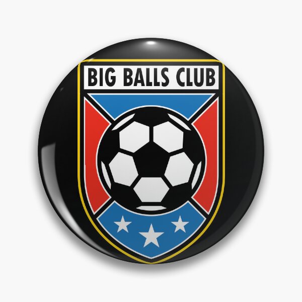 Item preview, Big Balls Football Club Badge designed and sold by Slam-Dunkan.