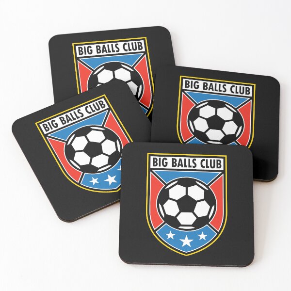 Item preview, Big Balls Football Club Badge designed and sold by Slam-Dunkan.