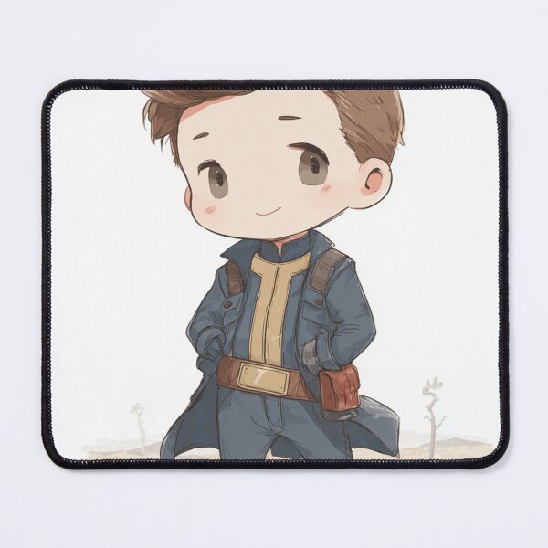 Item preview, Chibi Vault Boy – Cute Post‑Apocalyptic Mascot Fan Art designed and sold by MyChibiArts.