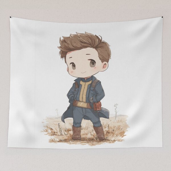 Item preview, Chibi Vault Boy – Cute Post‑Apocalyptic Mascot Fan Art designed and sold by MyChibiArts.