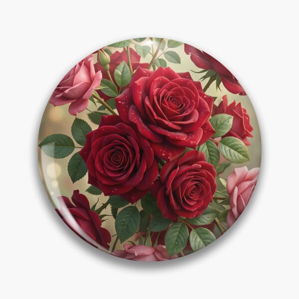 Item preview, Rose Wallpaper designed and sold by SmallDart Creations.