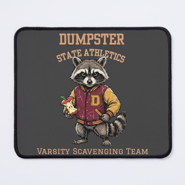 Item preview, Dumpster State Athletics Trash Panda Varsity Scavenging Team Vintage Raccoon designed and sold by HOUSE OF TIST.
