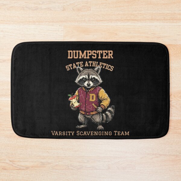 Item preview, Dumpster State Athletics Trash Panda Varsity Scavenging Team Vintage Raccoon designed and sold by HOUSE OF TIST.