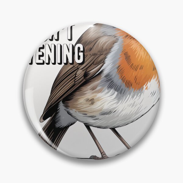 Item preview, Robin Redbreast Detailed Wildlife Bird Art Nature Lover Design designed and sold by universe-hold ⭐⭐⭐⭐⭐.
