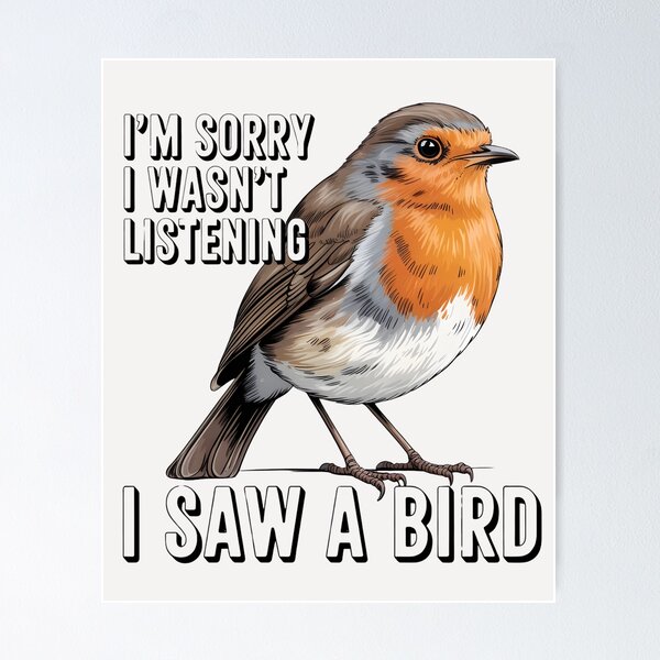 Item preview, Robin Redbreast Detailed Wildlife Bird Art Nature Lover Design designed and sold by universe-hold ⭐⭐⭐⭐⭐.